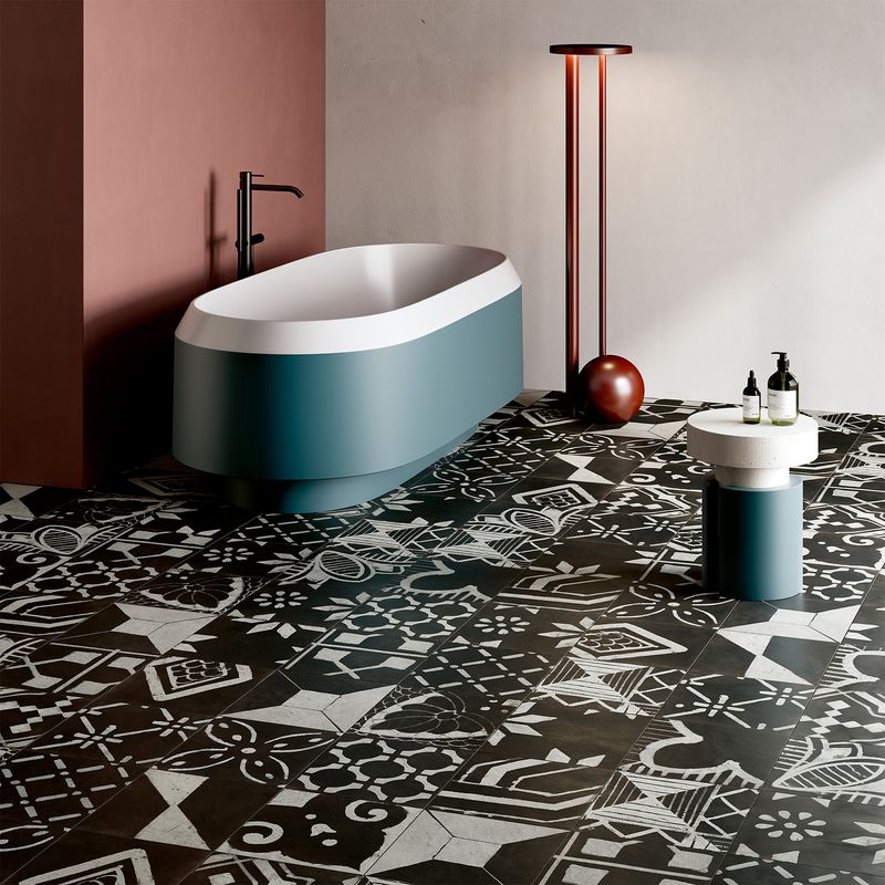 Pisos-y-Muros-Porcelanato-Riggiole-Negro-Deco-Mix-Mate-30x30-cm