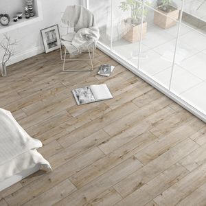 Piso Fotolaminado Aspen Greige 191x1200 mm