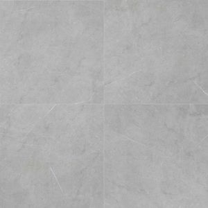 Porcelanato Prestige Gris Claro Mate Tipo Mármol 60x60 cm