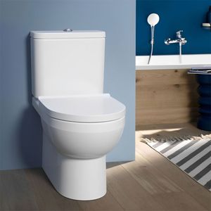 WC Duravit N1 Rimless con Salida Dual Blanco