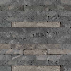 Ladrillo Antique Grey Brusdhed Natural 5x23.5 cm