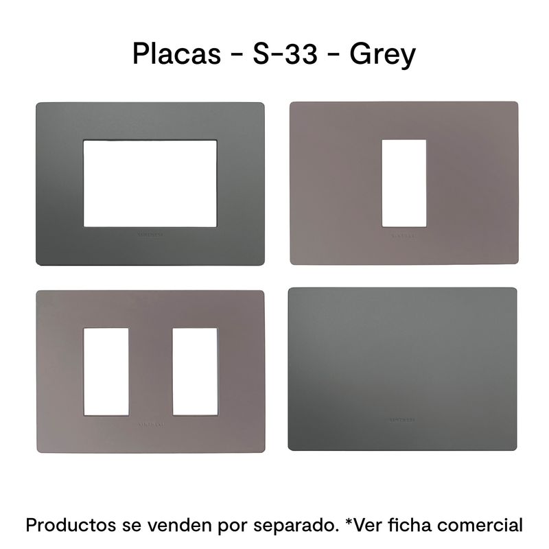 Instalacion-y-Repuestos-Enchufes-e-Interruptores-S33-Grey-Mate