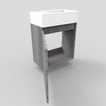 Baños-Mueble-de-Baño-Aria-1-Puerta-Humo-con-Lavamanos-450-mm