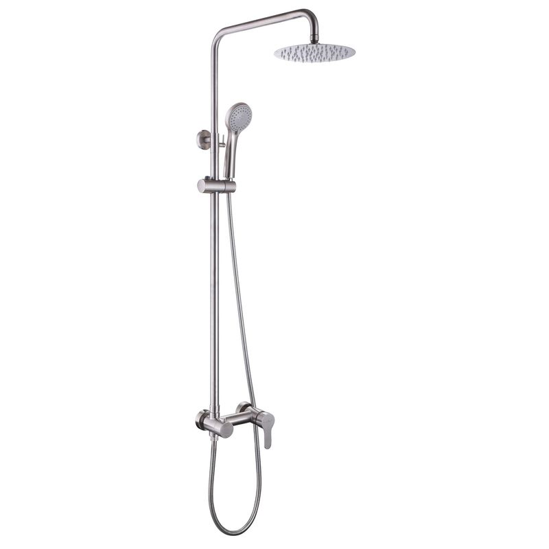 Baños-Columna-Ducha-New-home-20-cm-Brushed