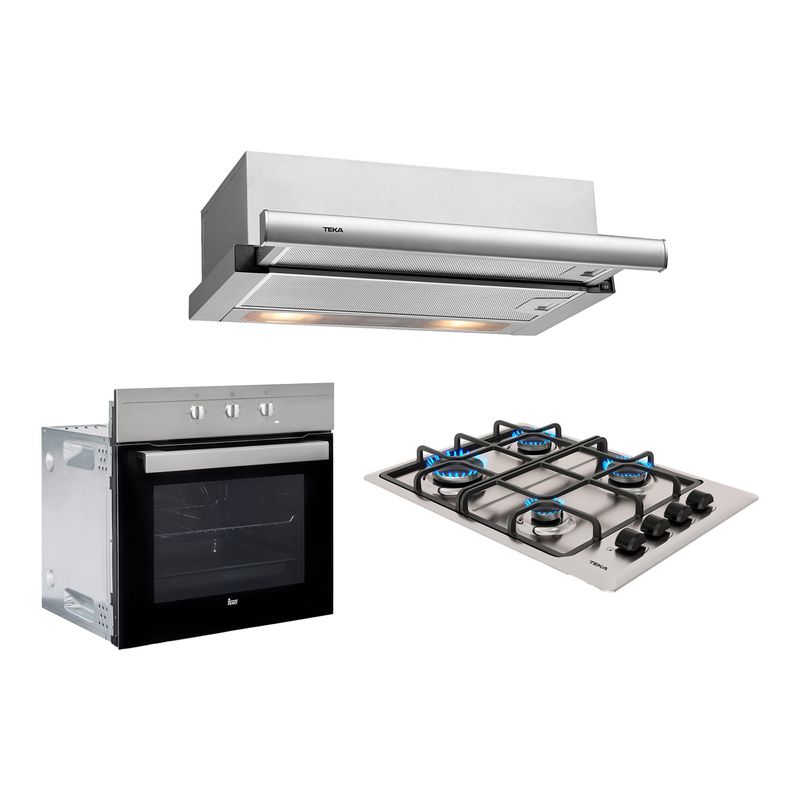 Cocina-Kit-Horno-HS-445---Encimera-HLX-540-BUT---Campana-TL-6310-Inox