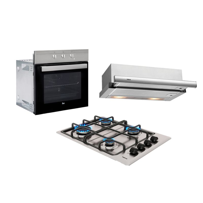 Cocina-Kit-Horno-HS-445---Encimera-HLX-540-BUT---Campana-TL-6310-Inox