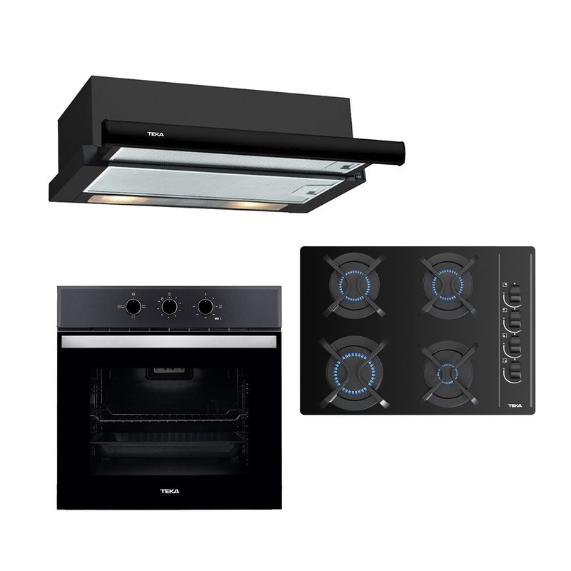 Cocina-Kit-Horno-HBB-510-BK---Encimera-GBC-64003-BUT---Campana-TL-6310-Negra