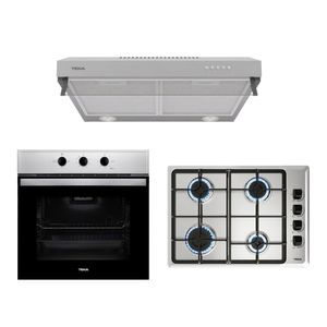 Kit Horno HBB-445 + Encimera HLX-540 BUT + Campana CX 62120 Inox