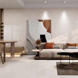 Gres Porcelánico Allegro Blanco Pulido 60x120 cm