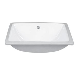 Lavamanos Eta Bajo Cubierta con Rebalse Rectangular Blanco