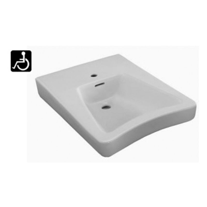 Baños-Lavamanos-Wheelchair-a-muro-con-Rebalse-sin-Fijaciones-Blanco