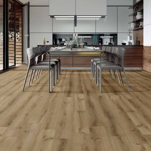 Piso Vinílico SPC Savage Light Brown 230X1842x6.5 mm