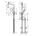 Cocina-Griferia-Cocina-Metris-Select-Extraible-2-Jet-73816000-Cromo