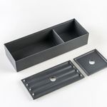 Baños-Divisor-de-Cajon-Plastico-Dos-Espacios-Cuadrado-con-Tapa