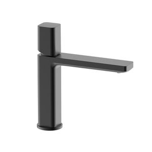 Grifería Lavamanos Argo 12 cm S/Desagüe Negro Mate