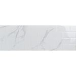 Pisos-y-Muros-Ceramica-Muro-Artic-Calacatta-Blanco-Retro-Brillante-30x90-cm