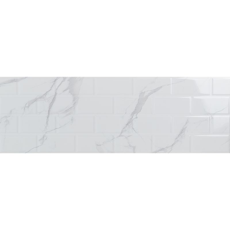 Pisos-y-Muros-Ceramica-Muro-Artic-Calacatta-Blanco-Retro-Brillante-30x90-cm
