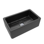 Cocina-Lavaplatos-Negro-Classic-Simple-con-Desague