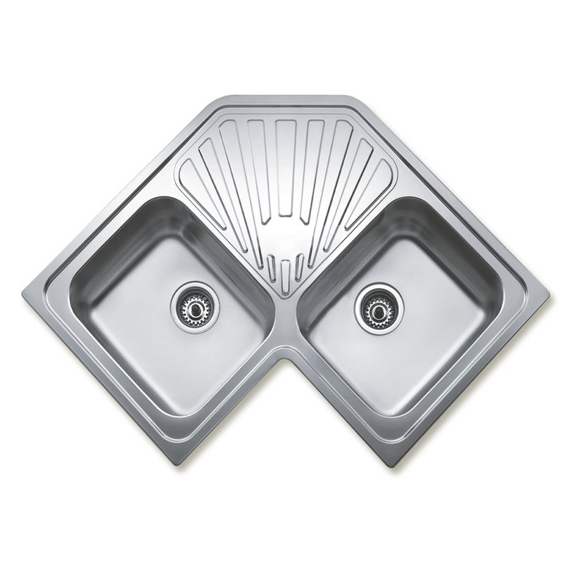 Cocina-Lavaplatos-Empotrable-Acero-Inoxidable-Classic-Angular