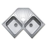 Cocina-Lavaplatos-Empotrable-Acero-Inoxidable-Classic-Angular
