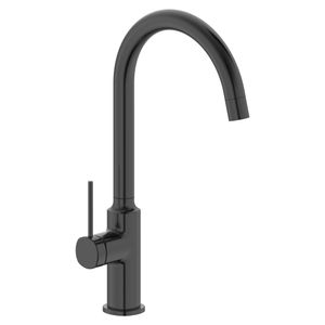 Griferia Cocina Trend 1 Jet Negro Mate