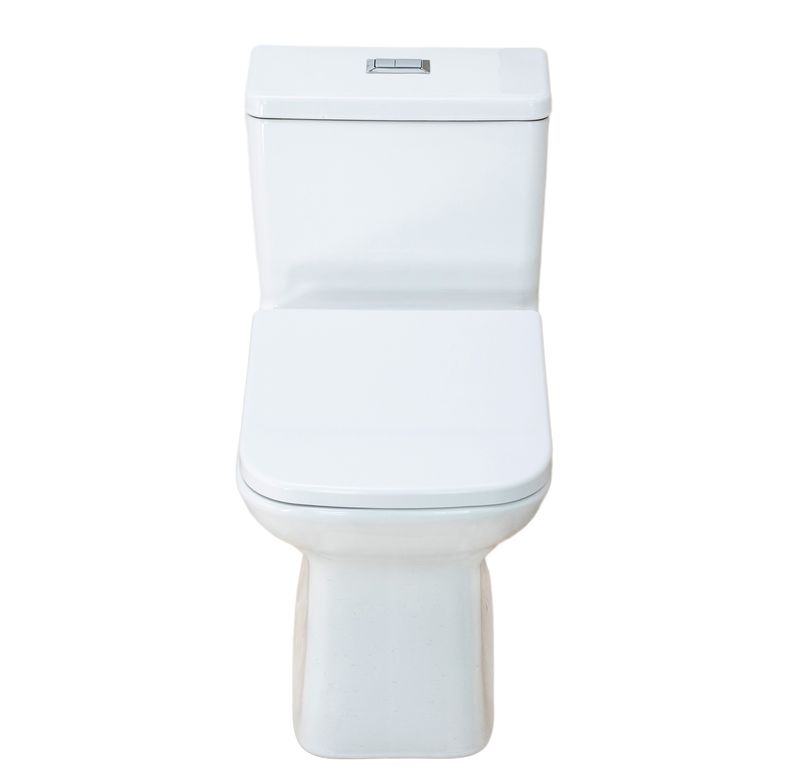Baños-WC-Kubik-One-Piece-Descarga-Piso-con-Asiento-y-Fijaciones-Blanco