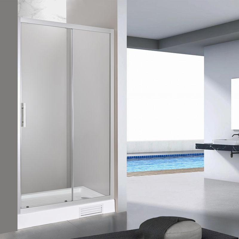 Baños-Mampara-Ducha-Receptaculo-Clover-1-Puerta-Fija-Mate-1400x1980-mm