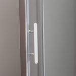 Baños-Mampara-Corredera-Clover-Cromada-Mate-130x198-cm