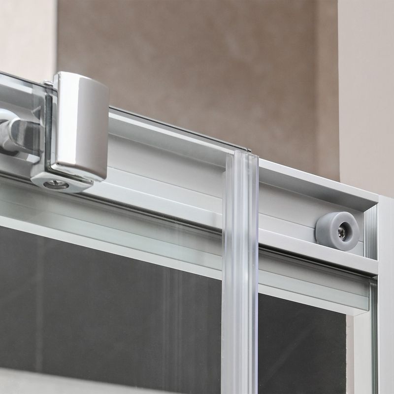 Baños-Mampara-Corredera-Clover-Cromada-Mate-130x198-cm