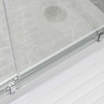 Baños-Mampara-Corredera-Clover-Cromada-Mate-130x198-cm
