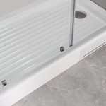 Baños-Mampara-Corredera-Clover-Cromada-Mate-130x198-cm
