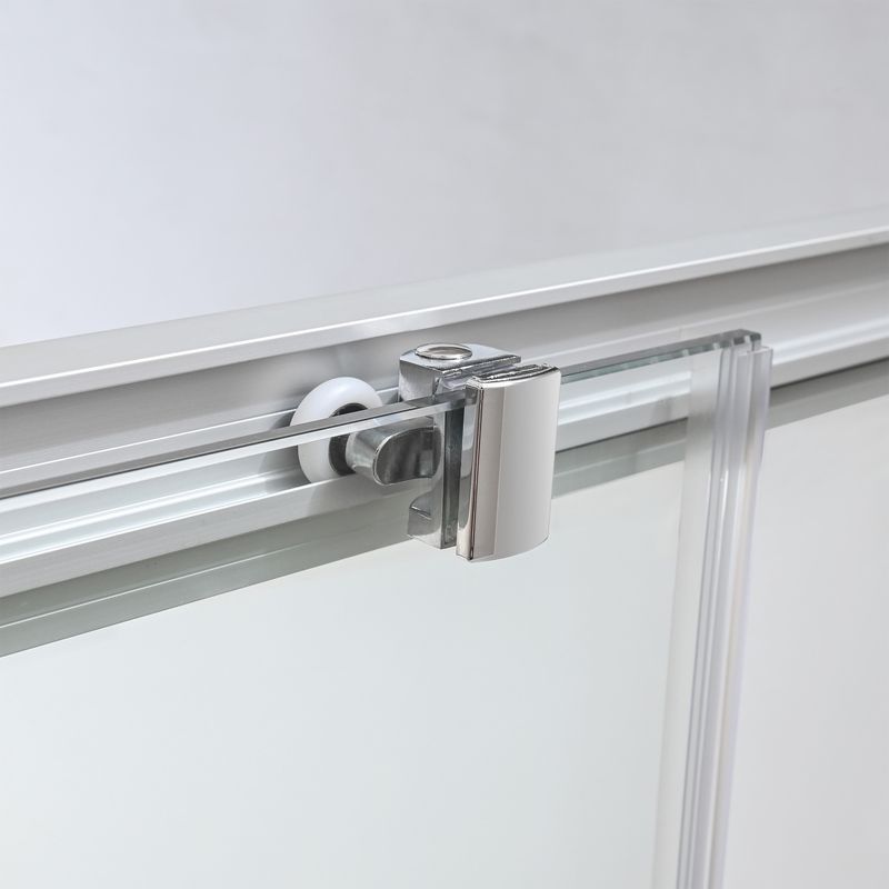 Baños-Mampara-Corredera-Clover-Cromada-Mate-130x198-cm