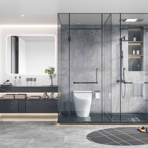 Panel Decorativo SPC Phoenix Grey 60x120 cm