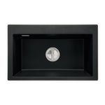 Cocina-Lavaplatos-Arezzo-830-Simple-Negro-Mate