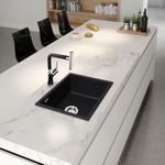Cocina-Lavaplatos-Arezzo-560-Simple-Negro-Mate