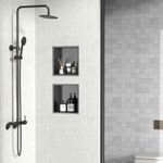 Baños-Nicho-de-Ducha-Block-Brushed-Gun-Metal--330x330x100-mm
