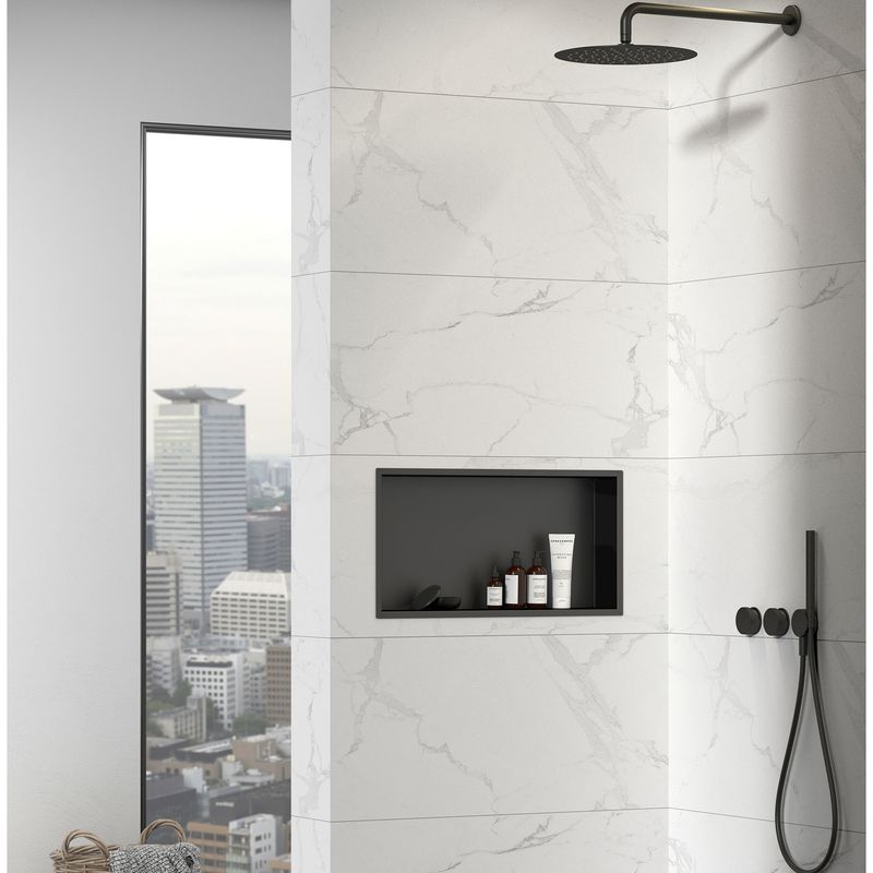 Baños-Nicho-de-Ducha-Block-Brushed-Negro-Mate-630x330x100-mm