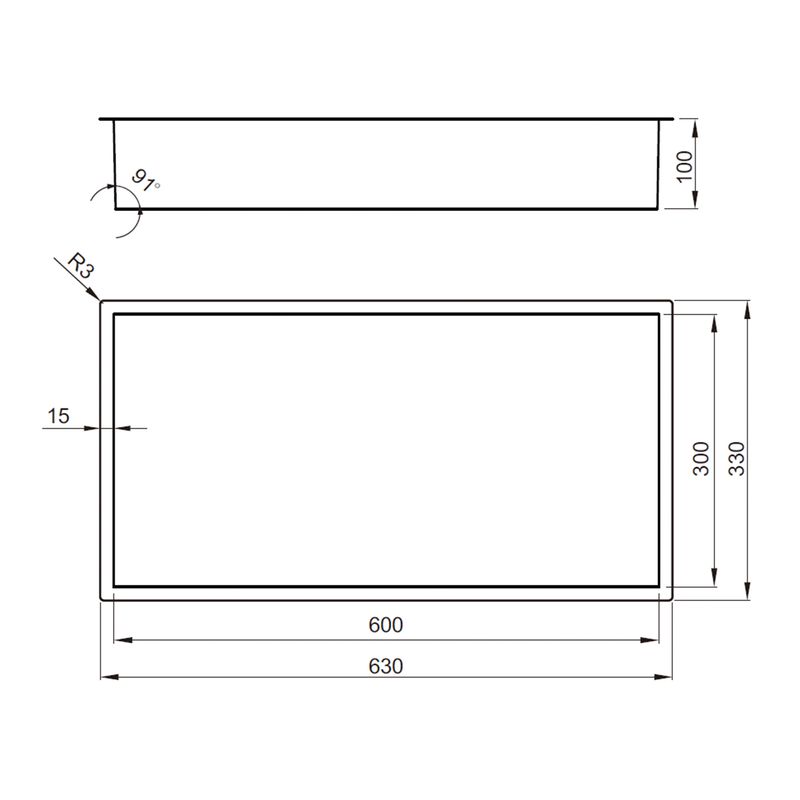 Baños-Nicho-de-Ducha-Block-Brushed-Gun-Metal-630x330x100-mm