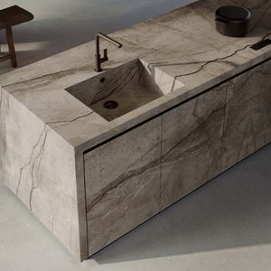 Plancha Ultracompacto Stone Silver Roots Gris Satin 162x324 cm