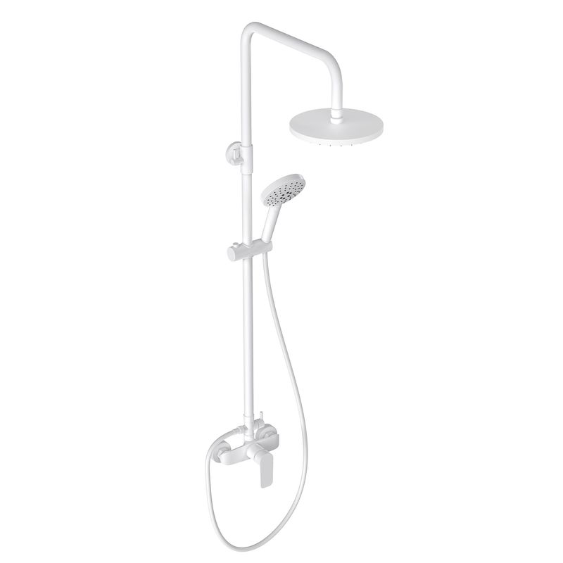 Baños-Columna-para-Ducha-con-Set-de-Ducha-Urban-Blanco-Mate