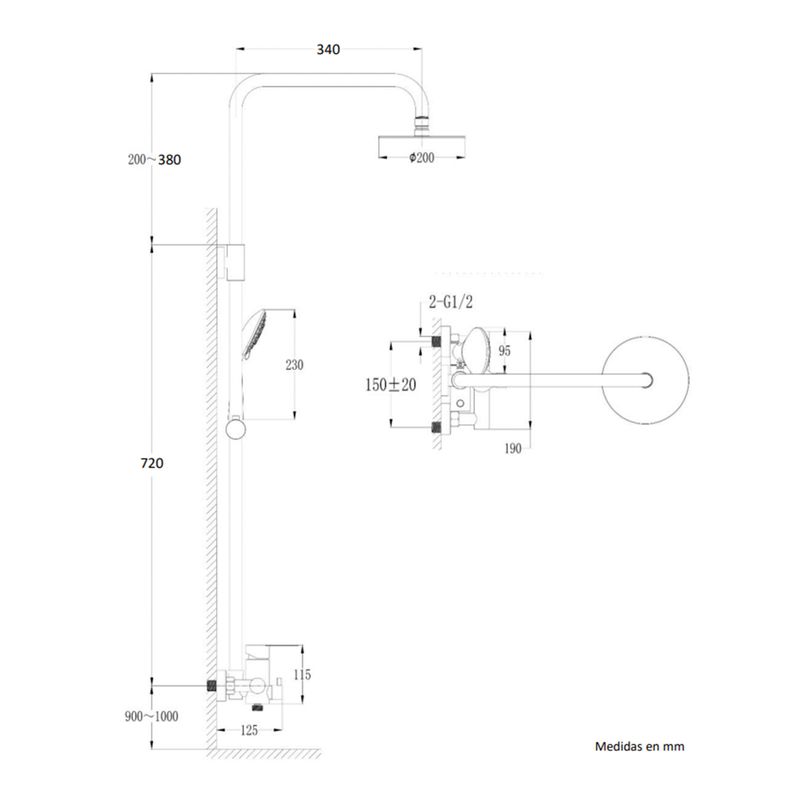 Baños-Columna-de-Receptaculo-Home-N-Brushed