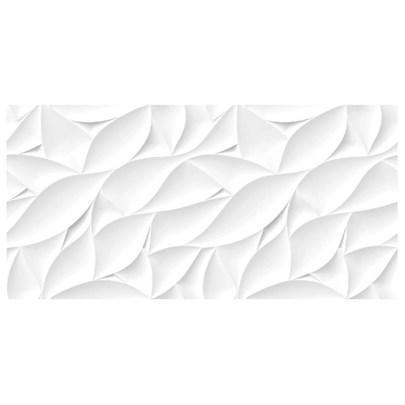 Pisos-y-Muros-Ceramica-Muro-Andina-Deco-Leaf-Blanco-Brillante-25x40-cm