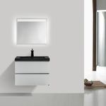 Baños-Mueble-de-Baño-City-con-Lavamanos-Negro-Mate-y-Desague-Base-High-Grey-Glossy-700x550x480-mm