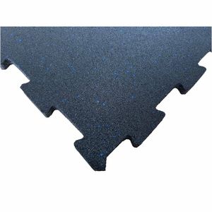 Caucho en Palmeta Infinity Blue 485x485x15 mm