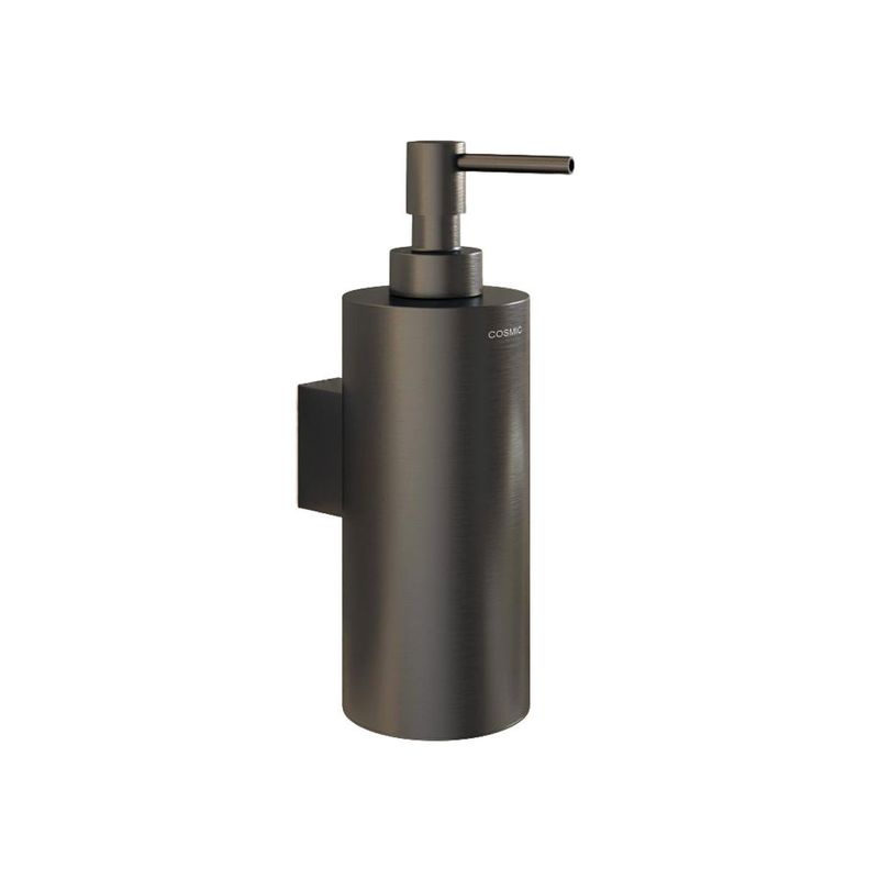 Baños-Dispensador-Jabon-Pared-Architect-S--Negro-Cepillado-62x106x183mm-240ml