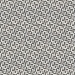 Porcelanato Vintage Kubic Gris Mate 25x25 cm