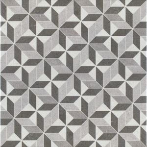 Porcelanato Vintage Kubic Gris Mate 25x25 cm