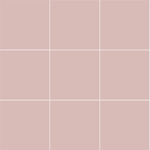 Porcelanato Basic Rose Mate 25x25 cm