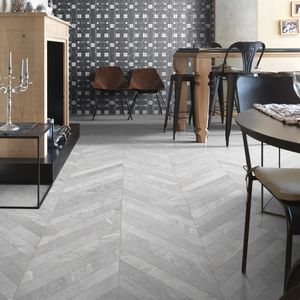 Porcelanato Byron Bardiglio Mate 8x60 cm
