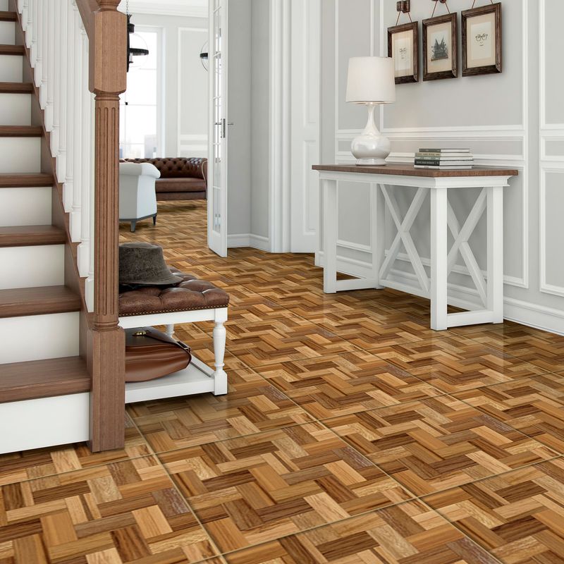 Pisos-y-Muros-Ceramica-Parquet-Cafe-Oscuro-Brillante-60x60-cm